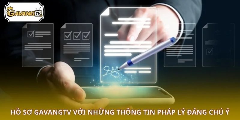Hồ sơ GAVANGTV với những thông tin pháp lý đáng chú ý